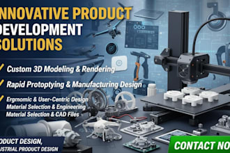 do 3d cad design industrial design mechanical cad modeling and 3d printing
