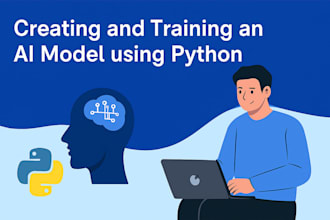 create and train an ai model using python