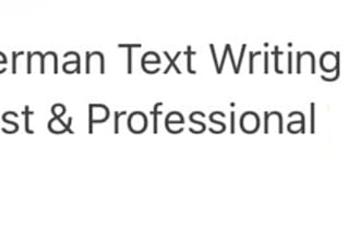 write high quality german texts for your website, blog or product