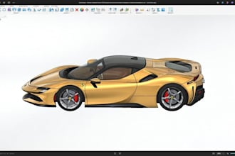 design 3d print stl file using fusion 360, solidworks for 3d modeling prototype