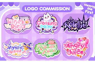 make or redesign logo for vtuber and streamer