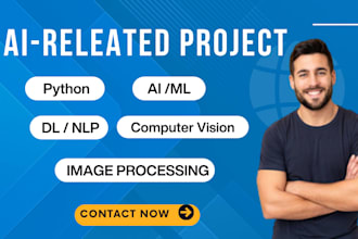 do machine learning, deep learning, computer vision projects