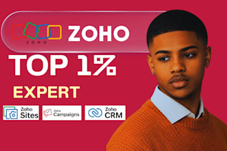 be your zoho sites expert zoho crm expert zoho inventory workflow zoho expert