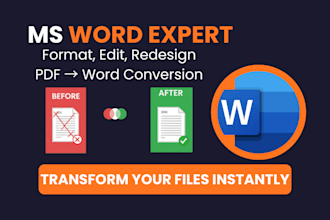 convert PDF to editable word document accurately