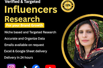 do social media influencers research for marketing campaign