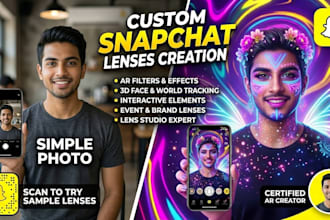 create professional snapchat ar lenses for your brand or event