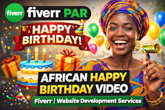 african happy birthday video african happy birthday video