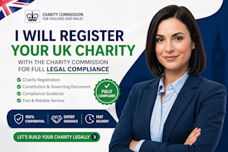 register your UK charity with the charity commission for full compliance