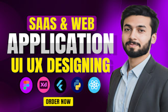 design saas and startup web apps with modern UI UX