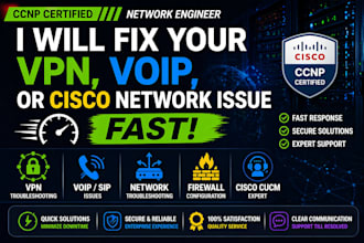 fix your VPN, voip, or network issue fast