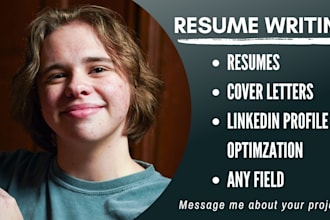 write and format resumes and cover letter