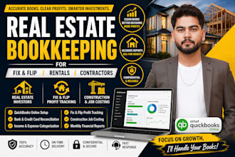 do real estate bookkeeping in, quickbooks online, wave, appfolio