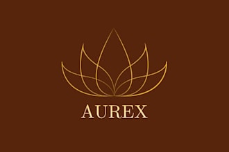 design luxury minimalist logo for your brand