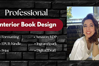 format the interior of your book PDF print and ebook epub