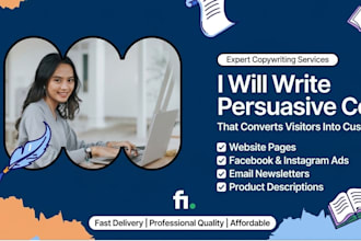 write persuasive copywriting for your website, ads and emails