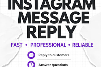 reply to your instagram messages professionally