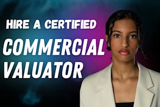 do certified commercial valuation, land appraisal, comps, bpo sde, ebitda report