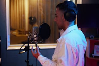 be your male german singer for pop, rap, soul and kids music