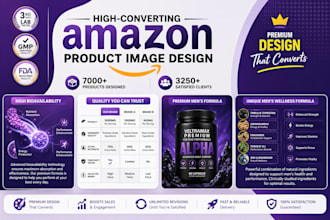 do amazon listing images design, amazon infographics and product listings