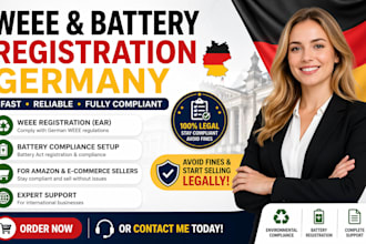 set up your weee and batteries registration in germany