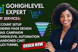 be gohighlevel expert ghl CRM automation workflows sales funnel ghl website