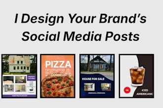 design food posts for restaurants and cafes
