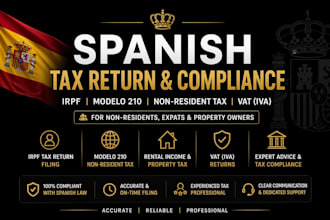 file spanish tax return irpf, modelo 210 and non resident tax for expats