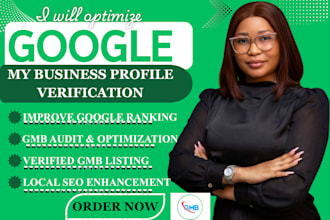 do a gmb audit and optimize your google business profile for local SEO