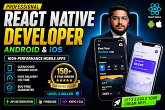 create high quality react native app for your startup