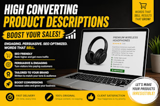 write product descriptions that sell