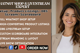 setup whatnot shop product listing whatnot obs liveshow whatnot scoreboard