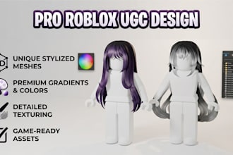 create roblox ugc items that sell
