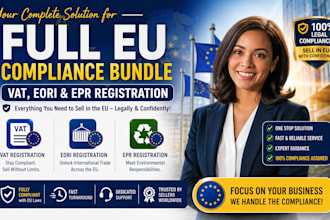 provide a full eu compliance bundle including vat, eori, and epr registration