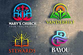 design unique, business, religious, church or ministry logo