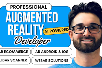 augmented reality app, lidar app, virtual try on with ai agents and scanning app
