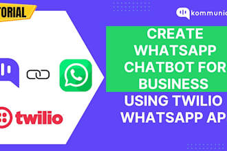 develop twilio bulk SMS gateway, voice IVR, call center and chatbot system