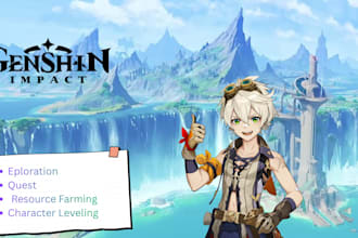 do your genshin impact exploration quest etc