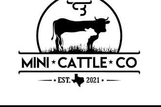 design a vintage farm, cattle, or hunting logo