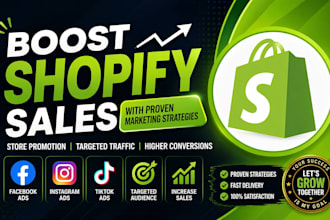 boost shopify sales with targeted marketing and store promotion