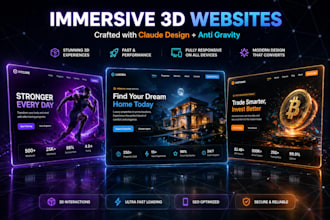 build immersive 3d websites with google antigravity claude code claude design
