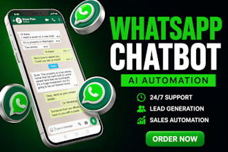 whatsapp lead generation bot with ai automation and CRM integration chatbot