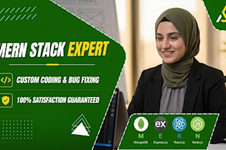 be your expert mern stack developer for react and node js websites