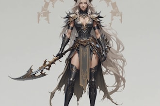 fantasy character art and fantasy character art
