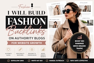 build fashion backlinks on authority blogs for website growth
