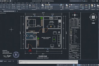 do autocad 2d and 3d drawing