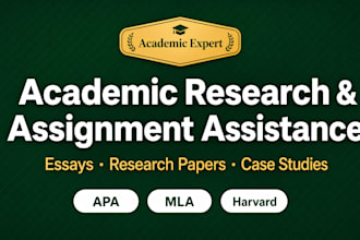 provide academic research, assignment and essay help for students