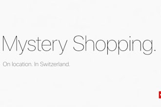 be your mystery shopper in switzerland for onlocation checks