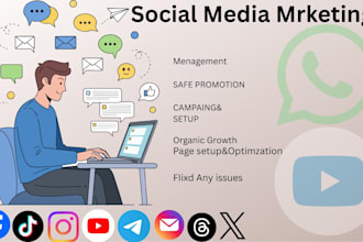 be do for  social marketing manager