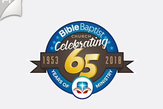 design an awesome event or anniversary logo
