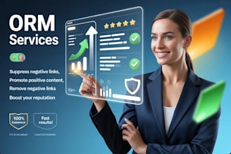 build positive brand reputation and do online reputation management for brand